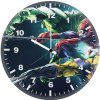 hulk spider man wolverine uf wall clock