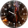 batman walking r1 wall clock