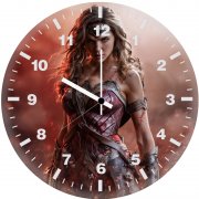 diana prince amazonian legend hn wall clock
