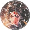 wonder woman print kc wall clock