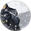 batman cartoon minimal 5h wall clock