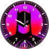 batman synthwave oy wall clock
