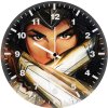 sketch artwork wonder woman 35 wall clock