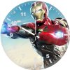 iron man in spiderman homecoming lm wall clock