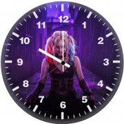 notorious harley quinn va wall clock