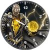 black adam powers gh wall clock