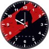 batman minimal dark wx wall clock