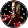 iron man glowing eyes mi wall clock