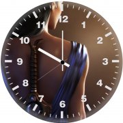 diana prince sword artwork 5w wall clock