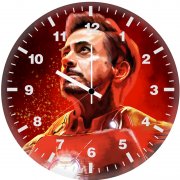 iron man robert downey ou wall clock