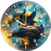 wolverine the enforcer ac wall clock