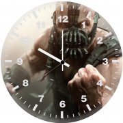 bane the dark knight rises 7e wall clock