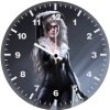 black cat strikes nw wall clock