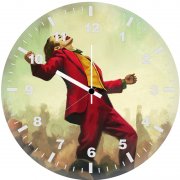 joaquin phoenix joker art 4f wall clock