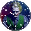 joker smile carved in fire e7 wall clock