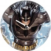 batman and his team 5d wall clock