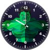 hulk facets art 5u wall clock