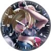 4kharley quinnart fr wall clock