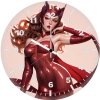 scarlet witch elegance and strength jl wall clock