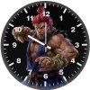 akuma street fighter artwork qw wall clock
