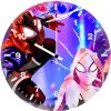 gwen and spider 4c wall clock