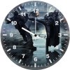 batman rooftop fight rn wall clock