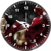 art iron man new sg wall clock