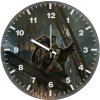 batman rooftop vigil 4l wall clock