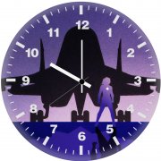 captain marvel 2t wall clock