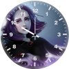 raven fanart dk wall clock