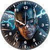 captain america hero 6w wall clock