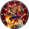 the amazing spiderman team lp wall clock