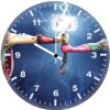 thor and vision wo wall clock