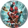 deadpool x kidpool qz wall clock