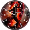 deadpool promo art for deadpool and wolverine 4a wall clock