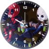deadpool and his friend playing video games fp wall clock