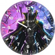 black panther fan artwork 13 wall clock