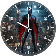 epic fusion of batman beyond ty wall clock