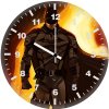 the bat textless v1 wall clock