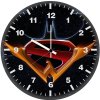 batman superman wonder woman trinity logo ry wall clock