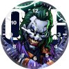 joker villian 44 wall clock