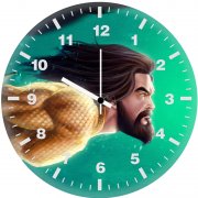 aquaman diving ir wall clock