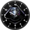 kylo ren star wars abstract facet 6j wall clock