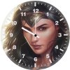 wonder woman angry i3 wall clock