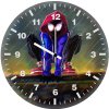 spider man heroic charm ye wall clock