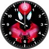 spiderman art ly wall clock