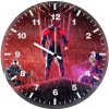 spider man 2099 and scarlet spiderman in action 45 wall clock