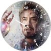 iron man with infinity stones gf wall clock