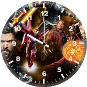 avengers infinity war new poster hd f8 wall clock