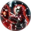 iron man in hell 8r wall clock